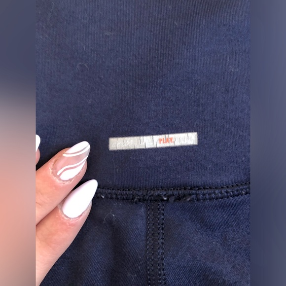 Aerie Chill Play Move Navy Women’s Leggings - Picture 11 of 15